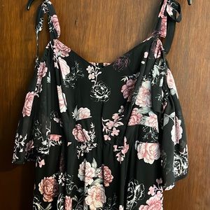 Floral formal dress